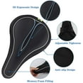 thumbnail image 2 of MSDADA Comfortable Small Gel Bicycle Saddle Cover (Unisex), 2 of 8
