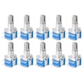 thumbnail image 1 of 10PCS RS1010 Band Switch Rotary Switch Gear Change Switch 2 Pole 15mm Shaft, 1 of 5