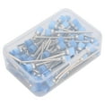 thumbnail image 4 of 100 piezas de cepillos de limpieza para brocas de uñas, limpiador de polvo para uñas, herramienta de manicura, accesorio azul, 4 of 14
