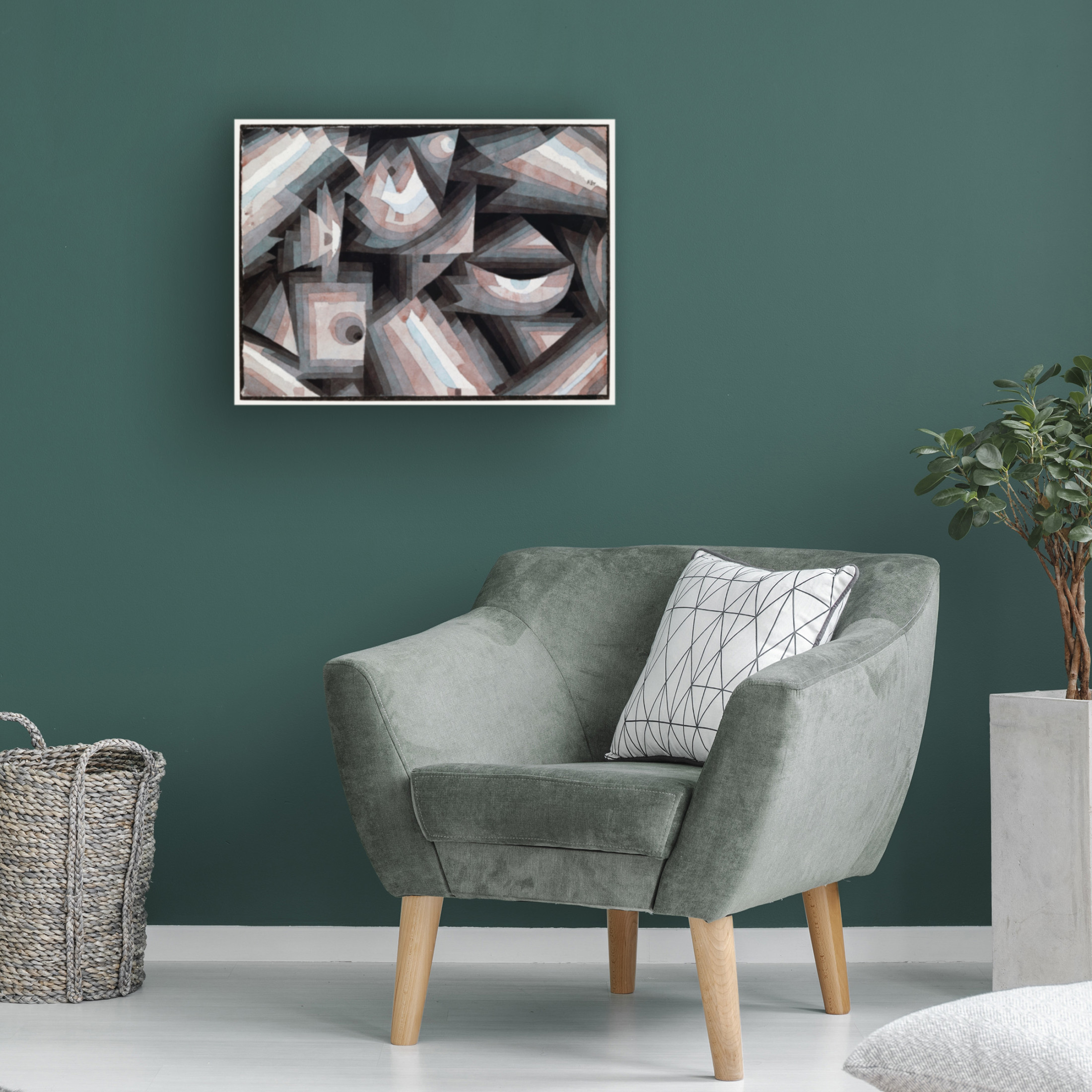 Trademark Fine Art Pictufy Crystal Gradation 1921 Canvas Wall Art