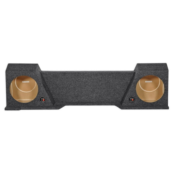 Downfire Dual 10" Subwoofer Sub Box Enclosure for 2007-2013 GMC/Chevy Xcab