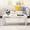 Oak+Silver, variant on Mirrored TV Stand for Large TVs in Living Room / Provide Ample Storage