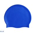 thumbnail image 1 of Solid Color Swimming Cap Elastic Waterproof Protect Ears Long Hair Swimming Pool, 1 of 5
