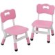 thumbnail image 1 of Para niños chair 2-pack 3-level height adjustable lightweight stackable gris plastic niños pequeños sillas ergonomic design non-slip feet safe & durable children ages 2-6 (home classr..., 1 of 7
