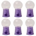 thumbnail image 1 of KAKOWELY 6 piezas de máquina de chicles, mini dispensador de caramelos de plástico para fiestas infantiles., 1 of 5