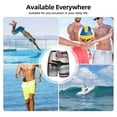 thumbnail image 6 of Haiem Rustic Door Handle Closeup Mens Swim Trunks with Compression Liner 2 in 1 Swimming Shorts Stretch Swimwear Quick Dry,Board Shorts-3X-Large, 6 of 9
