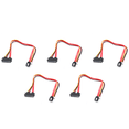 thumbnail image 2 of 5X Hard Drive Data Power Supply Integrated Cable Small 4Pin Female& 3.0 Male to 22Pin(7+15Pin) Data Power Cable,5 x HDD Hard Drive Data cable,Photo Color, 2 of 8