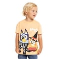 thumbnail image 2 of Bluey Toddler Boys Halloween Crewneck Tee with Short Sleeves, Sizes 12M-5T, 2 of 5