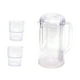 thumbnail image 2 of Jarra de agua de doble pared, ligera, con tapa, capacidad para 2 tazas. Claro, 2 of 9