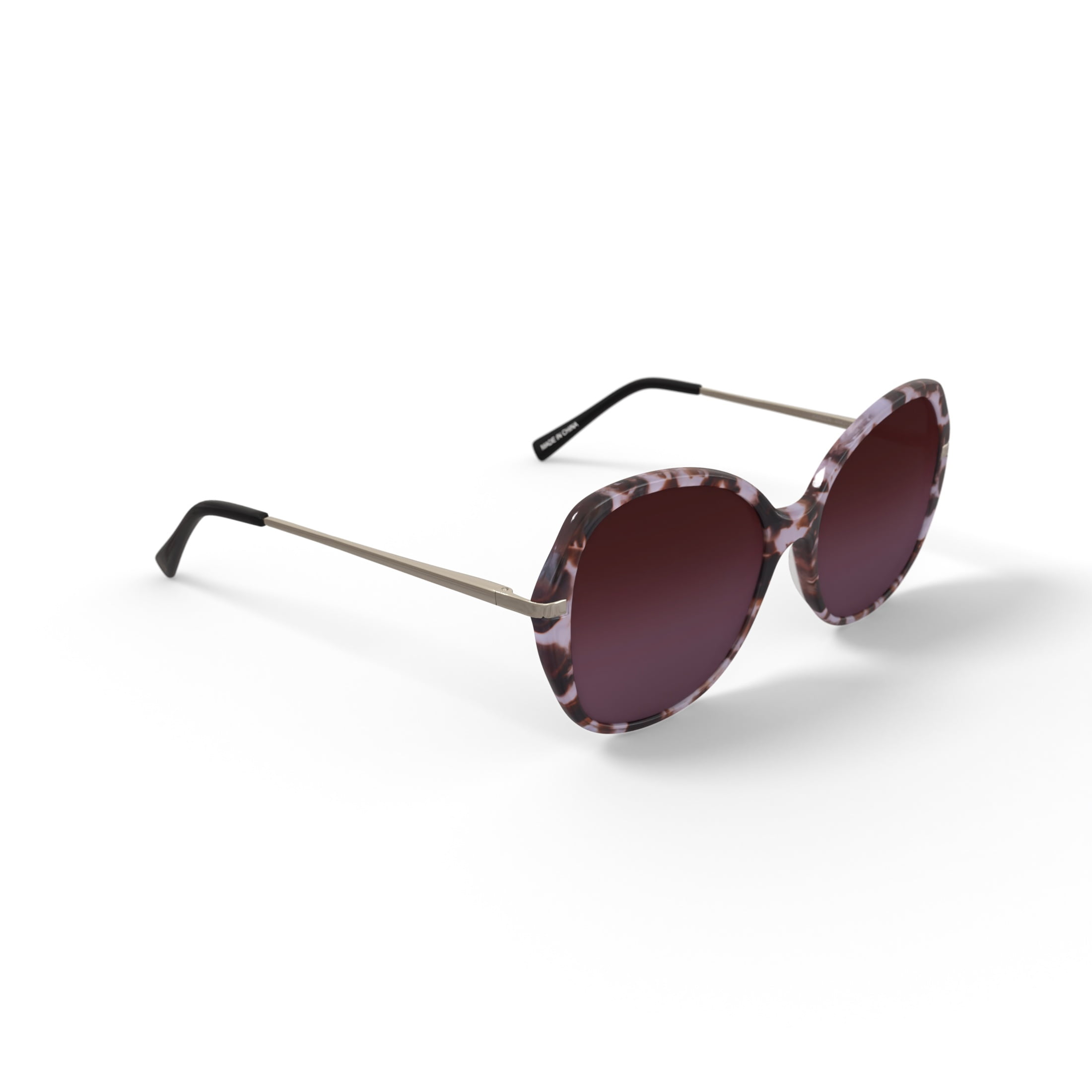 Keo Women’s Kimber Rx-Able Sunglasses with Case, Nude Tortoise, 56-17.5-140