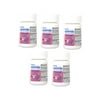 Major Banophen Complete Allergy Medication Diphenhydramine HCI 25mg Antihistamine, 100 Capsules - Pack of 5