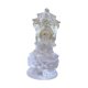 thumbnail image 2 of Escultura de Buda Centro de mesa Decoración de mesa Manualidades Decorativas portátiles Transparente, 2 of 9