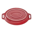 thumbnail image 3 of STAUB Ceramique 2 L Ceramic Oval Oven Dish, Cherry, 3 of 5