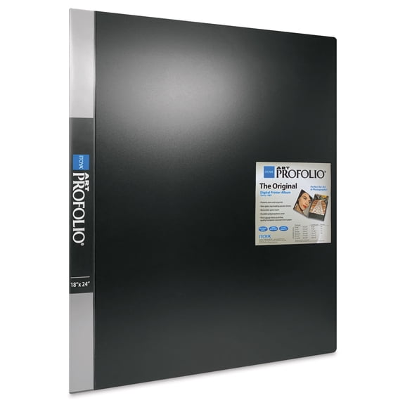 Itoya Original Art ProFolio, 18"x24”, 48-page Art Portfolio
