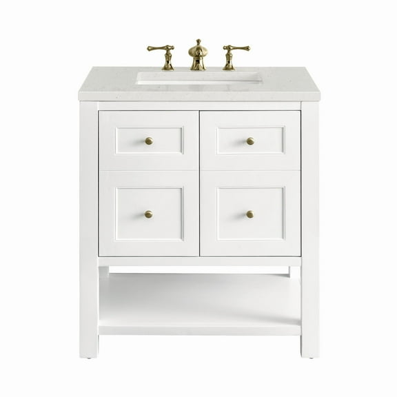 James Martin Vanities 330-V30-3Ldl Breckenridge 30" Free Standing Single Basin Poplar Wood