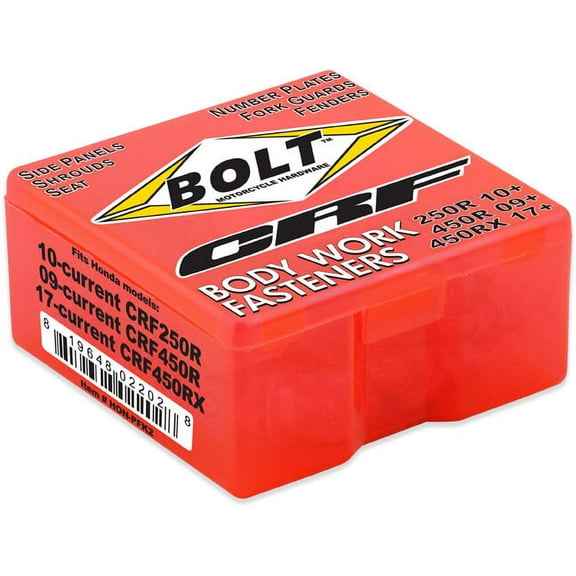 Bolt Mc Hardware HON-PFK2 Full Plastic Fastener Kit