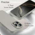 thumbnail image 5 of JETech Liquid Silicone Case for iPhone 16 Pro 6.3-Inch, Silky Soft Touch Full-Body Protective Phone Case, Anti-Scratch Shockproof Cover with Microfiber Lining (Natural Titanium), 5 of 6