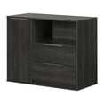 thumbnail image 2 of Commode 2 tiroirs avec porte pour Enfants, fini Chêne gris, collection Hourra de Meubles South Shore, 2 of 14