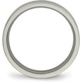thumbnail image 3 of Chisel Titanium Polished 4.2mm Flat Comfort Fit Band - Ring Size 8.5, 3 of 8