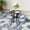 Black Table- Gray Chairs, variant on Vicllax 5-Piece Outdoor Patio Dining Table Set, Metal, 4 Padded Swivel Chairs with Textilene Fabric
