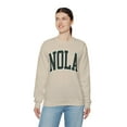 thumbnail image 7 of NOLA New Orleans Louisiana Sweatshirt Gifts Crew Neck Shirt Long Sleeve, 7 of 7