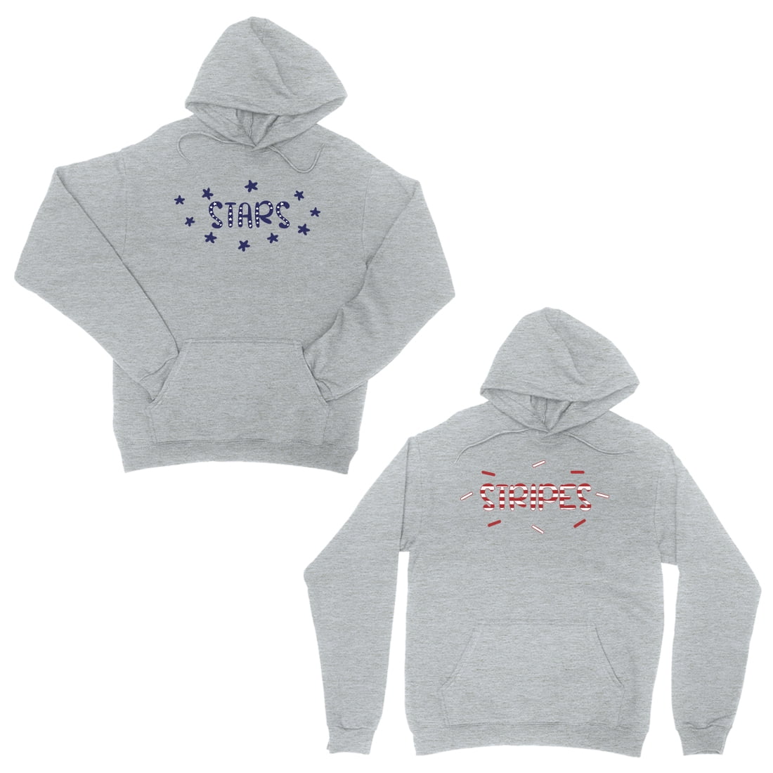 Stars And Stripes BFF Pullover Hoodies 