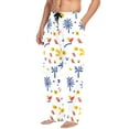 thumbnail image 2 of FORMRS Mens Pajama Pants with Pockets Sleepwear Lounge Bottoms Sizes S-2XL, Tropical Rhythm, 2 of 7