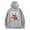 Grey, variant on DAX Graphic Print Long Sleeve Pullover Unisex Hoodie Trendy Casual Streetwear,XXS,Black