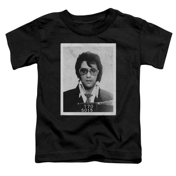 Elvis Presley Framed Toddler T-Shirt Black