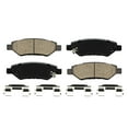 thumbnail image 3 of Detroit Axle - Rear Brake Pads for 2008-2014 Cadillac CTS, 2010-2016 SRX, 2010-2015 Chevrolet Camaro, 2011 Saab 9-4X, Ceramic Brake Pads, 3 of 7