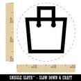 thumbnail image 2 of Purse Outline Shopping Self-Inking Rubber Stamp Ink Stamper - Brown Ink - Small 3/4 Inch, 2 of 7
