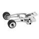 thumbnail image 3 of Rueda de cabeza para coche RC, pieza de coche RC, altura ajustable, repuesto, fácil de instalar, repuesto Plata, 3 of 9