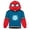 Spider-Man Teal and Red Cosplay, variant on Marvel Spider-Man Little Boys' Graphic and Cosplay Fleece Pullover Hoodie Spider-Man Red
