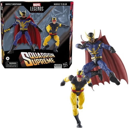 Marvel Squadron Supreme Nighthawk & Blur Action Figure 2-Pack