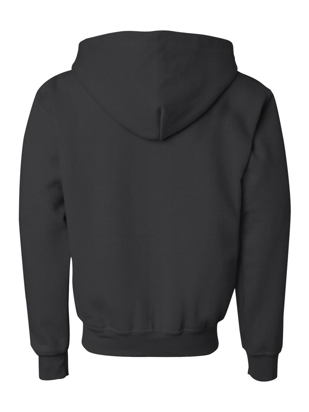 Gildan - Heavy Blend Youth Full-Zip Hooded Sweatshirt - 18600B - Black - Size: M