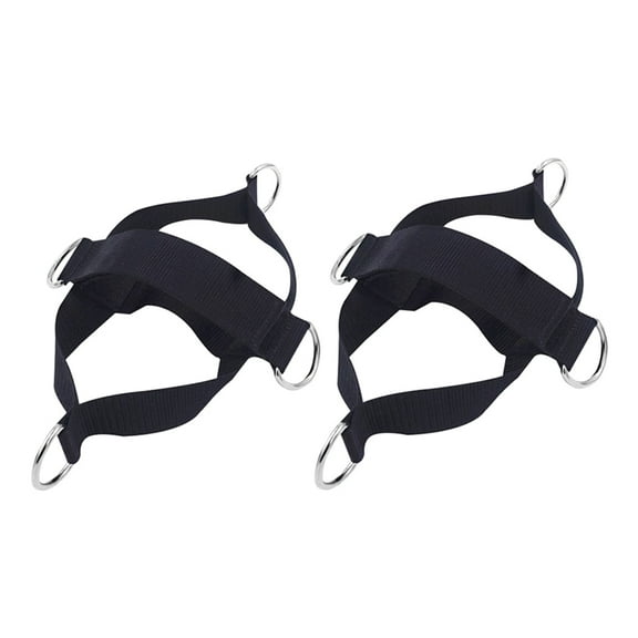 1Pair Glute Workout Strap Adjust Foot Ankle Strap Leg Resistance Glute for Cable Machine Gym