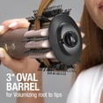thumbnail image 3 of Cepillo secador 2 en 1 INFINITIPRO by CONAIR | Moldeador de aire caliente para todo tipo de cabello | Tubo ovalado de 7,6 cm | Volumen, suavidad y frescura, 3 of 5