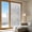 Transparent4, variant on Winter Poetry Upgrade Transparent Window Film, Adhesive Glass Sticker, Light Permeable Privacy Film for Bathroom & Bedroom, 15.75x39.37in C