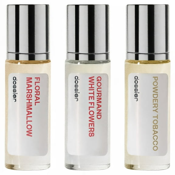 Dossier Discover Set, Inspired by Celebrity Faves, Perfume for Women, Set of 3 (0.25 fl oz)