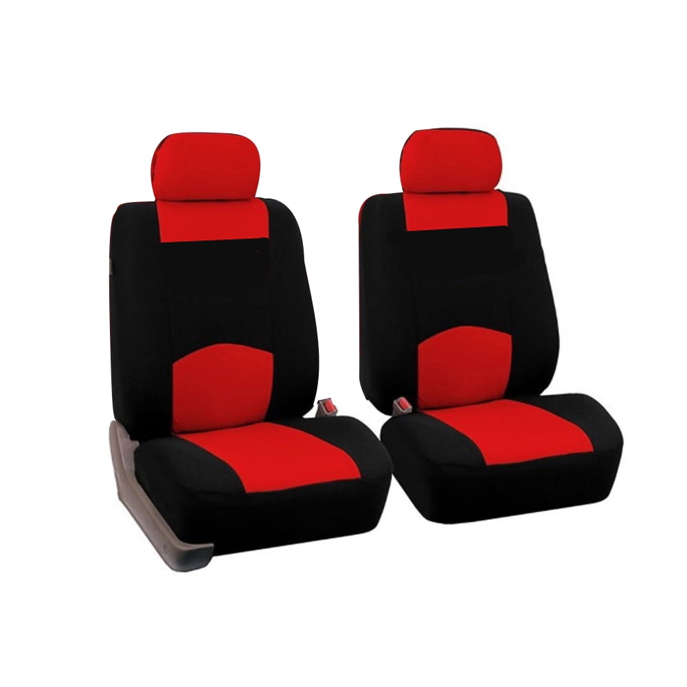 4pcs Set Universal Front Car Seat Cover Protector Interior Accessories Fabric And 2mm Sponge All The Year Round