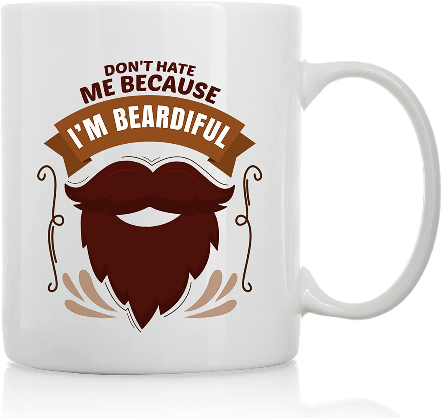 Funny Coffee Mugs for Men - Birthday, Christmas Gifts for Beard Lovers -  Bearded Dad, Brother, Uncle…See more Funny Coffee Mugs for Men - Birthday