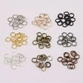 thumbnail image 2 of K-KED 3~20mm Open Jump Rings Loops Split Rings Connectors for DIY Delicate Jewelry Making-1.0X10MM-1000PCS-Mute gold, 2 of 9