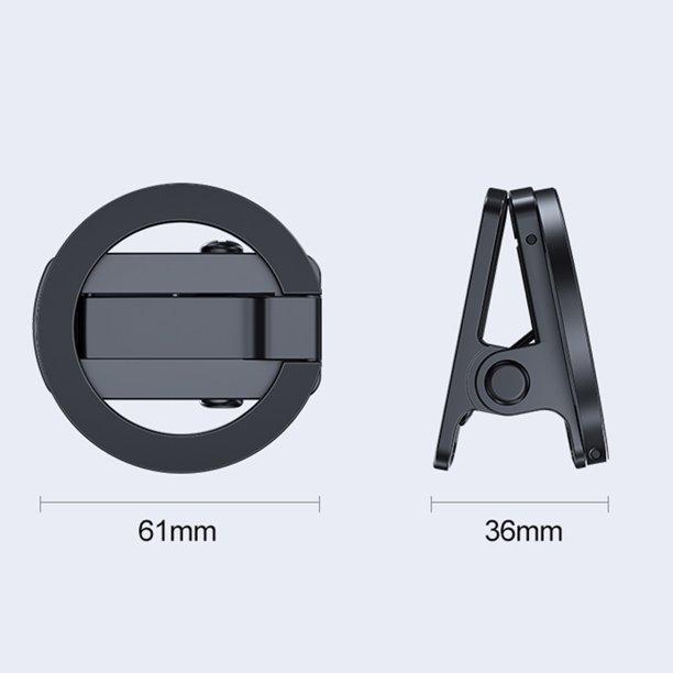 Travel Essentials Phone Soporte magnético con clip de avión para iPhone 15 14 13 12
