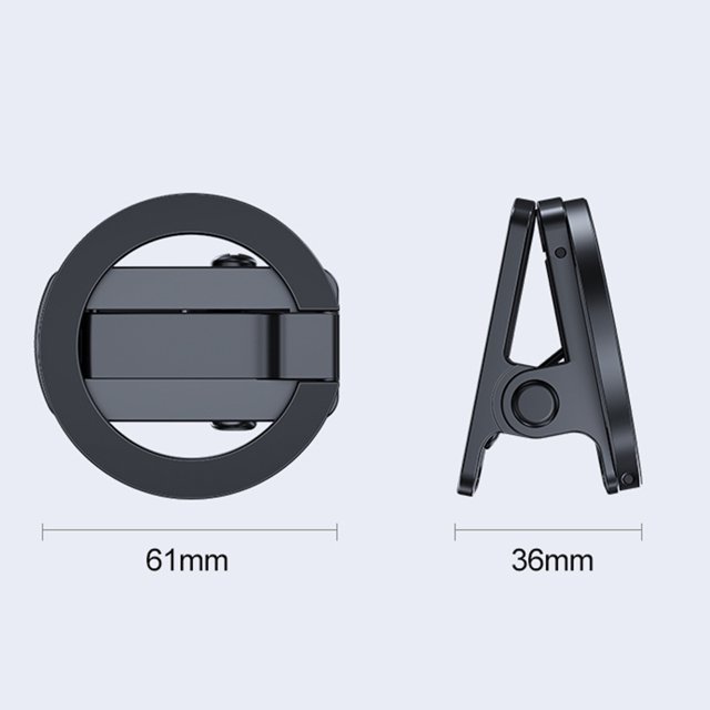Travel Essentials Phone Soporte magnético con clip de avión para iPhone 15 14 13 12