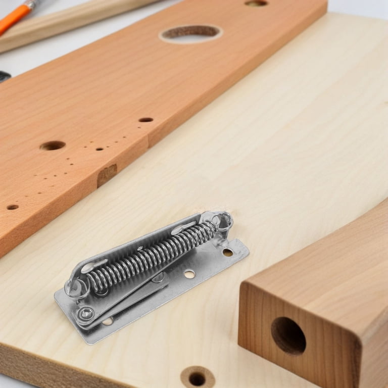 Tyenaza Cold Rolled Steel 80 Degree Bench Seat Hinge - Pack of 2 Foldable Spring Hinges for Cabinet Doors, Bed, Sofa - Heavy Duty Lifting Bracket Tyenaza Cold Rolled Steel 80 Degree Bench Seat Hinge - Pack of 2 Foldable Spring Hinges for Cabinet Doors, Bed, Sofa - Heavy Duty Lifting Bracket