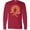 Red, variant on Multiple Sclerosis Awareness Orange Ribbon Rainbow Long Sleeve T-Shirt