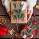 thumbnail image 4 of Rollos de cinta para regalos de decoración navideña, cintas navideñas con alambre, cintas navideñas para envolver regalos, manualidades navideñas, envolturas, decoración, cintas para regalos, 4 of 5