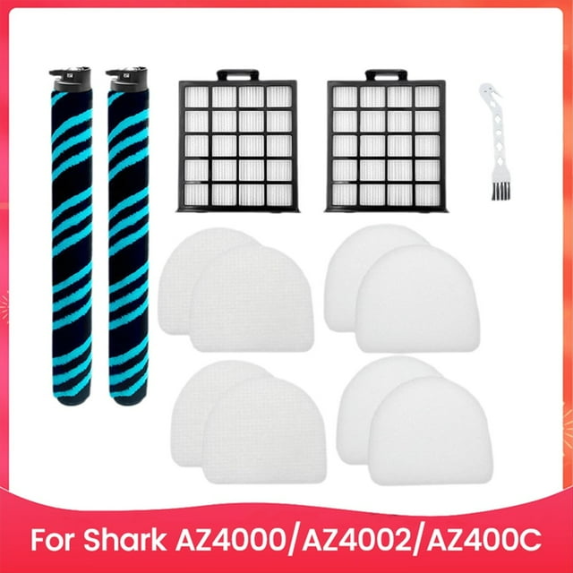 Juego de 9 Accesorios de Filtro y Cepillo de Aspiradora para AZ4002 AZ4000 AZ400C, Accesorios de Repuesto para Aspiradoras