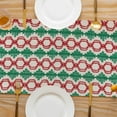 thumbnail image 4 of Neoyler Christmas Tablecloth Christmas Thanksgiving Decorations Long Lasting Fabric That dapts Well for Festive Dinners Gatherings 11.8x55.1in Multicolor, 4 of 5