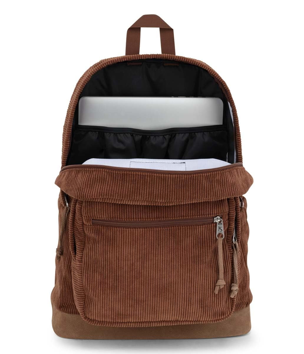 【USA製】JANSPORT Backpack Brown JanSport Laptop Backpack - Computer Bag with 2 Compartments